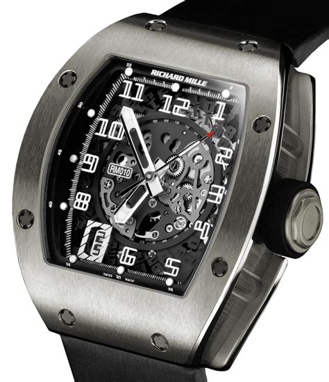 Richard Mille RM 010 White gold 